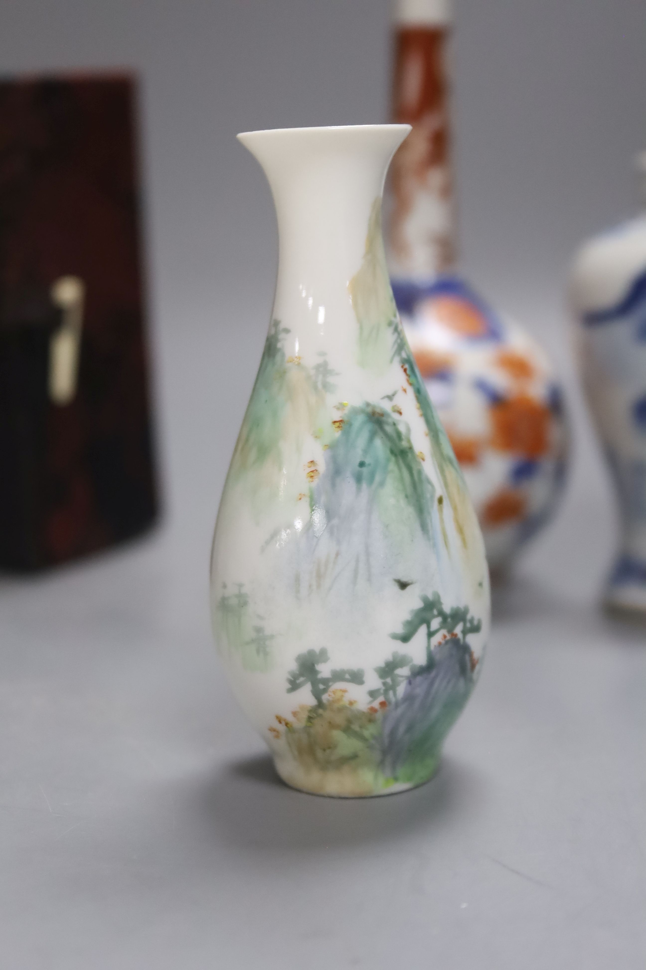 A group of Chinese ceramics, etc.